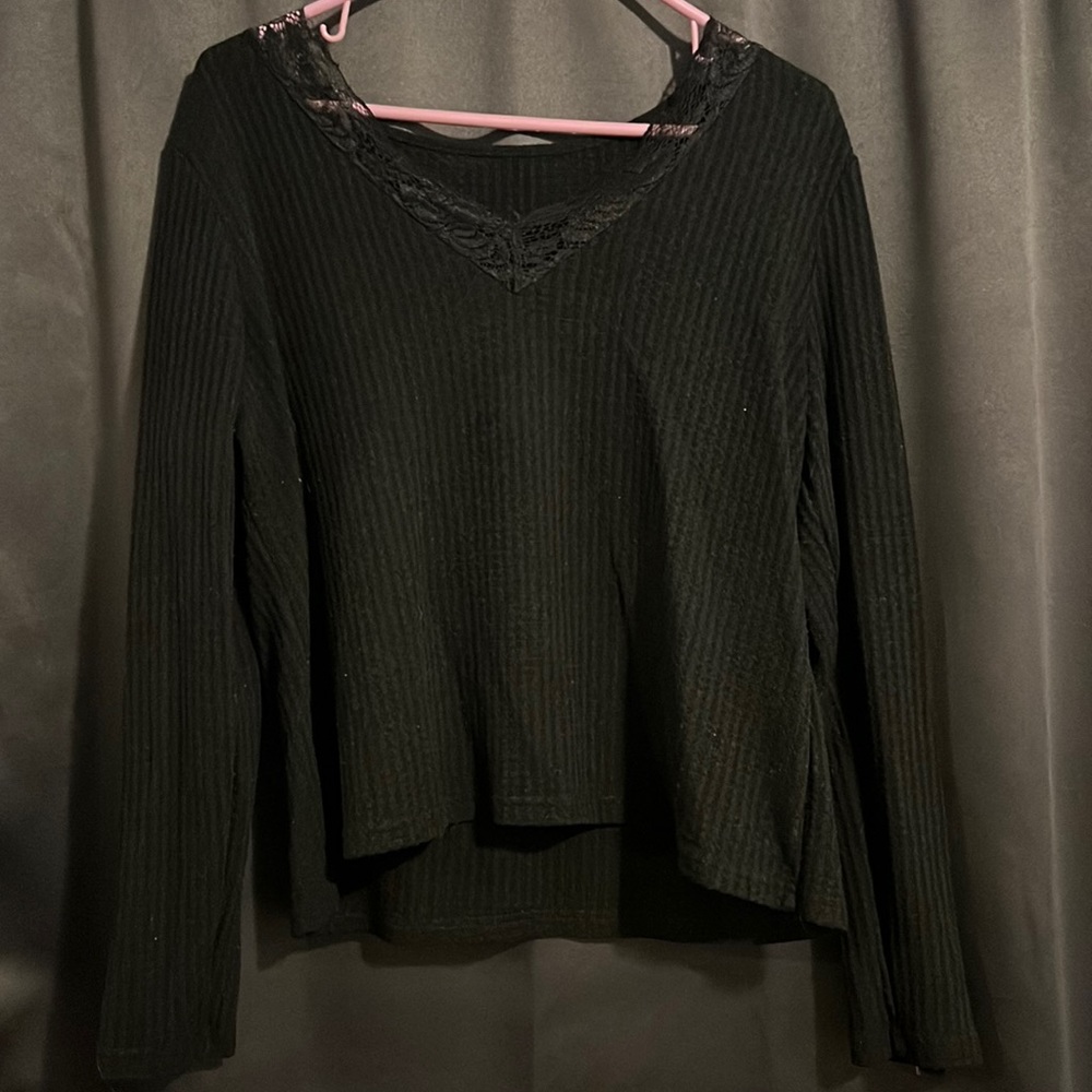 NEVER WORN Shein lace long sleeve shirt